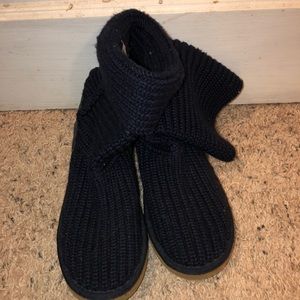 Knit Ugg boots
